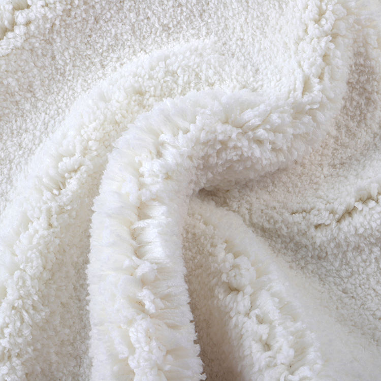 Imitasjon Cashmere strikket stoff